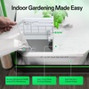 image:imageVIVOSUN FlexFeed DWC Hydroponic System Kit 4Gallon Deep Water Culture Grow Kit with Smart Controller AppControlled Water Temperature Monitoring Air Pump for Grow Tents 2Bucket