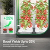 image:imageVIVOSUN FlexFeed DWC Hydroponic System Kit 4Gallon Deep Water Culture Grow Kit with Smart Controller AppControlled Water Temperature Monitoring Air Pump for Grow Tents 4Bucket