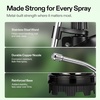 image:imageVIVOSUN Pump Sprayer 15 Gallon LeakResistant Spray Bottle  with Translucent Tank Adjustable Mist to Stream Pressure Relief Valve for Lawn Care Watering Fertilizing Cleaning