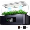 image:imageVIVOSUN VSeed Smart Seedling Box Indoor Seed Starting amp Cloning System  Faster Germination with Ebb amp Flow Irrigation RootZone Heating FullSpectrum Lighting DualFan Ventilation amp App Control