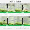 image:imageVIVOSUN 6 Pack Fence Post Repair Kit16