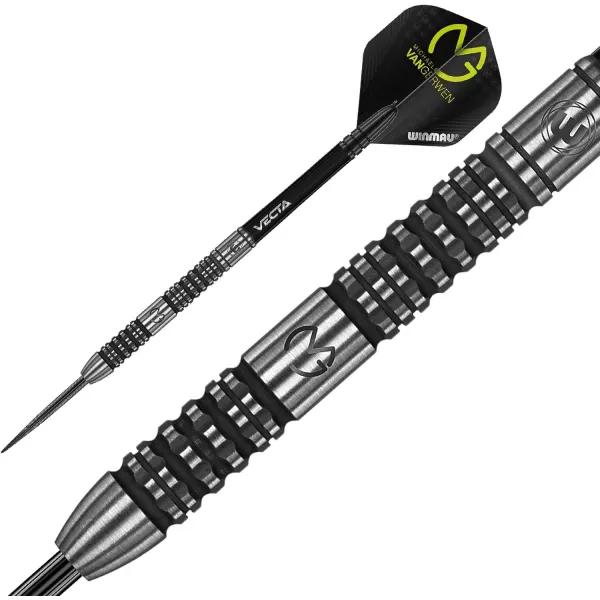 Michael Van Gerwen MvG Absolute Tungsten Darts Set with Prism Flights and Vecta Shafts 