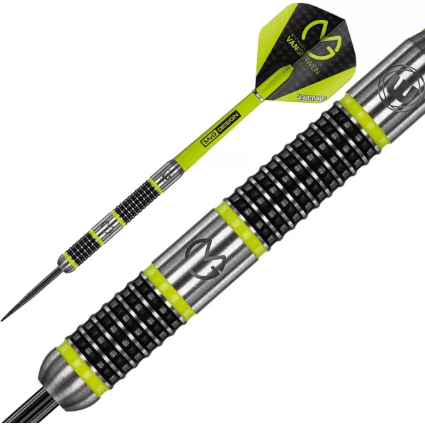 Michael Van Gerwen MvG Aspire 80% Tungsten Darts Set with Prism Flights and Nylon Shafts 