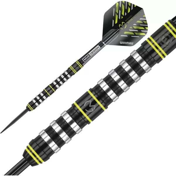 Michael Van Gerwen MvG Assault 90% Tungsten Darts Set with Flights and Stems 