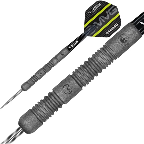 Michael Van Gerwen MvG Exact 90% Tungsten Darts Set with Flights and Stems 