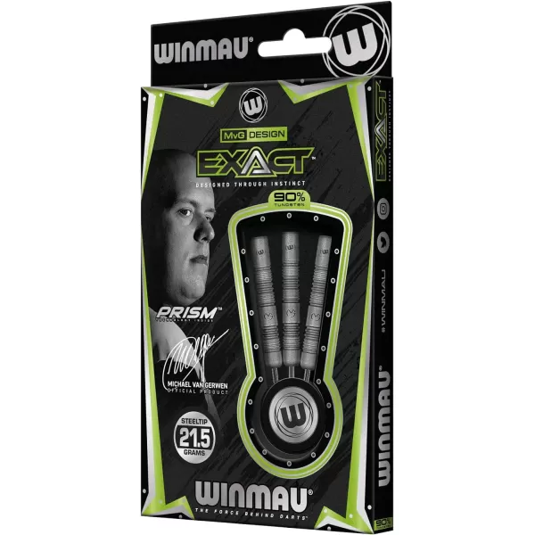 Michael Van Gerwen MvG Exact 90% Tungsten Darts Set with Flights and Stems 