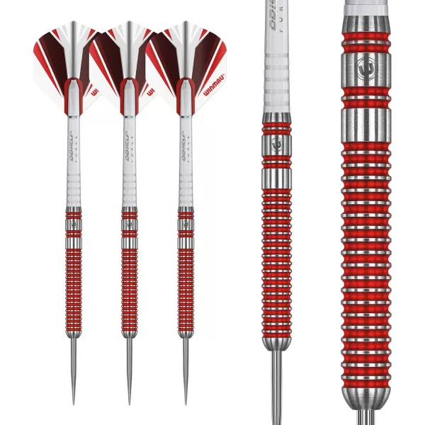 Overdrive 90% Tungsten Steeltip Darts Set with Prism Flights and Shafts 