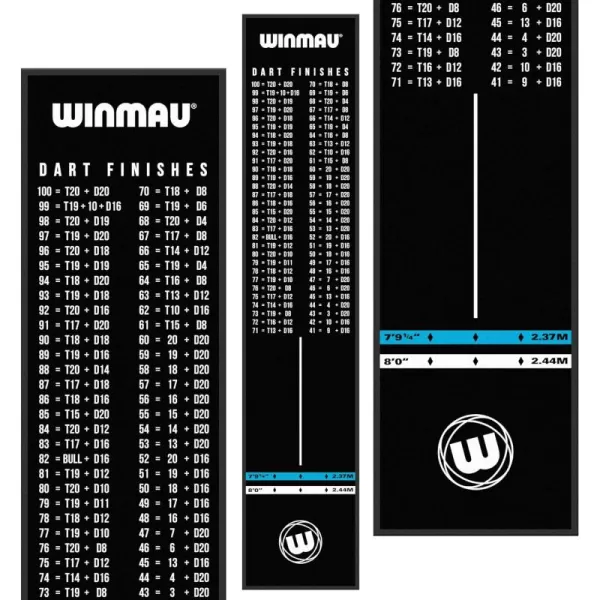 Winmau Darts Mats - with oche Lines and Protection for Your Floor