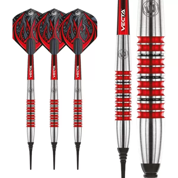 Diablo 90% Professional Tungsten Darts Set with Flights and Stems  Steel tip &amp; Soft tip