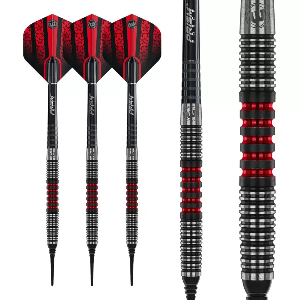 WINMAU Joe Cullen Special Edition Professional 90% Tungsten Darts Set with Flights and Stems 