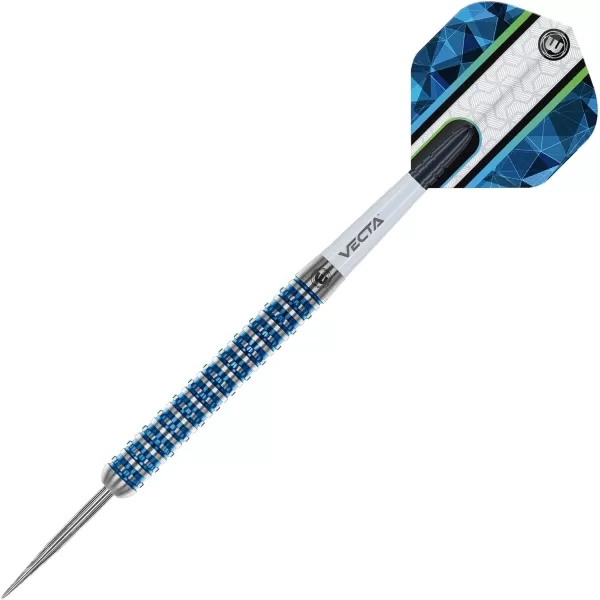 WINMAU Poseidon 23g, 24g, 25g Professional Steeltip Tungsten Darts Set with Flights and Stems 