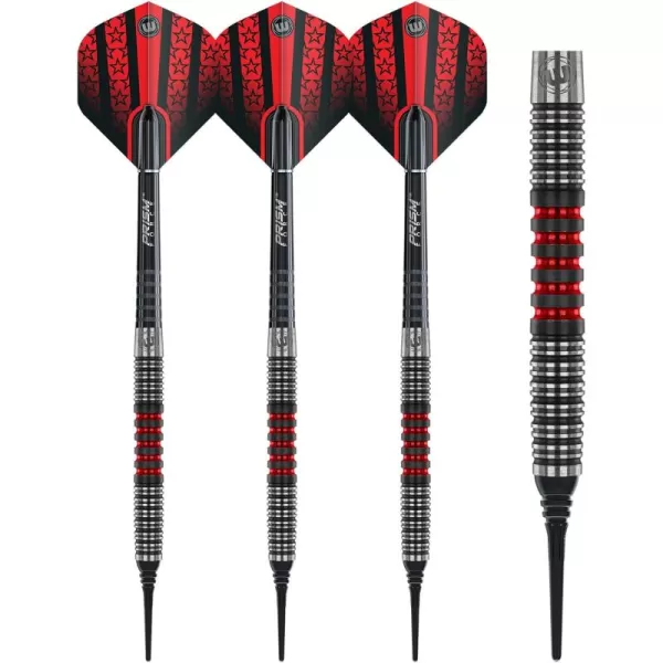 WINMAU Joe Cullen Special Edition Professional 90% Tungsten Darts Set with Flights and Stems 