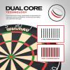 imageWINMAU Darts Blade 6 Dual Core Professional Dartboard with Official Tournament Specifications  Endorsed by The PDC