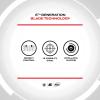 imageWINMAU Darts Blade 6 Professional Bristle Dartboard with Official Tournament Specifications  Endorsed by The PDC