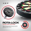 imageWINMAU Darts Blade 6 Professional Bristle Dartboard with Official Tournament Specifications  Endorsed by The PDC