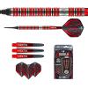 imageDiablo 90 Professional Tungsten Darts Set with Flights and Stems Shafts Steel tip ampamp Soft tip20g