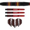 imageWINMAU Outrage 2023 gram Brass Darts Set with Prism Flights and Shafts Stems2 Line Soft Tip