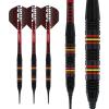 imageWINMAU Outrage 2023 gram Brass Darts Set with Prism Flights and Shafts Stems2 Line Soft Tip