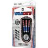 imageWINMAU Wildcats 90 Tungsten Darts Set with Flights and Stems Shafts  Prism Technology  Match Weighed23g