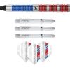 imageWINMAU Wildcats 90 Tungsten Darts Set with Flights and Stems Shafts  Prism Technology  Match WeighedSoft Tip