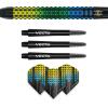imageWinmau Firestorm 18 gram Softip Tungsten Darts Set with Flights and Stems Shafts