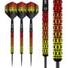 imageWinmau Firestorm Flame Professional Tungsten Darts Set with Flights and Stems Shafts24g