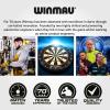 imageWinmau Foxfire Urban Professional Tungsten Darts Set with Flights and Stems Shafts220 Grams