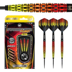imageWinmau Firestorm Flame Professional Tungsten Darts Set with Flights and Stems Shafts21