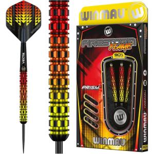 imageWinmau Firestorm Flame Professional Tungsten Darts Set with Flights and Stems Shafts24g