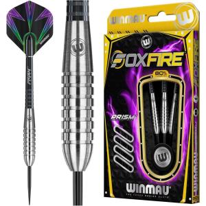 imageWinmau Foxfire 90 Tungsten Darts with Prism Flights and Shafts Stems Steel ampamp Soft Tips22g