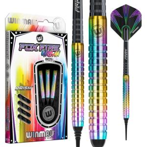 imageWinmau Foxfire Urban Professional Tungsten Darts Set with Flights and Stems Shafts200 Grams