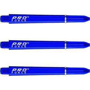 imageWinmau ProForce Blue Medium Nylon Ring Grip Dart Stems  1 Set per Pack 3 shafts in Total