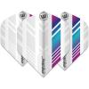 imageWinmau Prism Delta White ampamp Rainbow Extra Thick Dart Flights  1 Set per Pack 3 Flights in Total