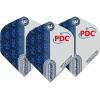 imageWinmau Prism Zeta PDC Blue ampamp White Dart Flights  1 Set per Pack 3 Flights in Total