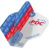 imageWinmau Prism Zeta PDC Red Blue ampamp White Dart Flights  1 Set per Pack 3 Flights in Total
