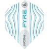 imageWinmau Prism Alpha Fyre White Aqua ampamp Blue Dart Flights  1 Set per Pack 3 Flights in Total
