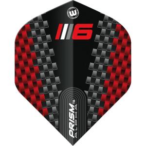 imageWinmau Prism Alpha Blade 6 Chevron Dart Flights  1 Set per Pack 3 Flights in Total