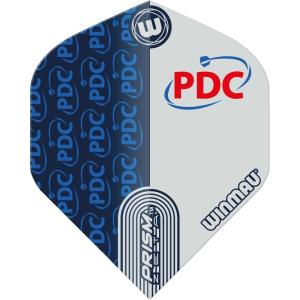 imageWinmau Prism Zeta PDC Blue ampamp White Dart Flights  1 Set per Pack 3 Flights in Total