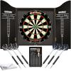 imageWINMAU Diamond Plus Dart Board Range  Diamond Plus Dartboard Surround Sets and Cabinet Sets with Darts and Accessories