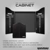 imageWinmau Darts  Masters Pro Premium Bristle Dartboard Set  Includes Dart Board Darts Flights Shafts and Oche Strip  Professional Steel Tip Darts ampamp Dart Board for AdultsDartboard and Cabinet