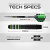 imageWinmau Darts  Masters Pro Premium Bristle Dartboard Set  Includes Dart Board Darts Flights Shafts and Oche Strip  Professional Steel Tip Darts ampamp Dart Board for AdultsDartboard and Cabinet