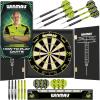 imageWINMAU Michael Van Gerwen MvG Sets Available with Dartboards Cabinets Surrounds Darts and AccessoriesCabinet