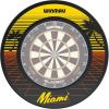 imageWINMAU Printed Design Dartboard Surround  Multiple Designs to Suite Your OcheYellow