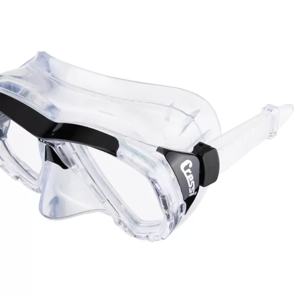 Cressi Adult Dive Mask with Inclined Lens for Scuba Diving - optical lenses available - Big Eyes: made in Italy