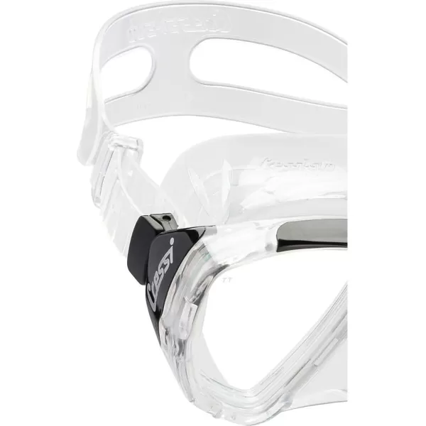 Cressi Adult Dive Mask with Inclined Lens for Scuba Diving - optical lenses available - Big Eyes: made in Italy