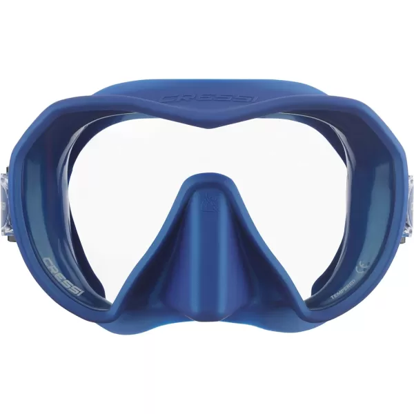 Cressi Adult Frameless Scuba Diving Mask - Soft Silicone Skirt, Perfect Sealing - Z1: Designed in Italy