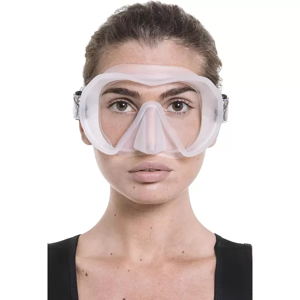 Cressi Adult Frameless Scuba Diving Mask - Soft Silicone Skirt, Perfect Sealing - Z1: Designed in Italy