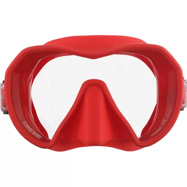 Cressi Adult Frameless Scuba Diving Mask - Soft Silicone Skirt, Perfect Sealing - Z1: Designed in Italy