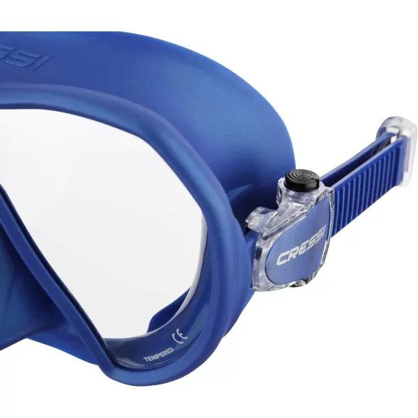 Cressi Adult Frameless Scuba Diving Mask - Soft Silicone Skirt, Perfect Sealing - Z1: Designed in Italy