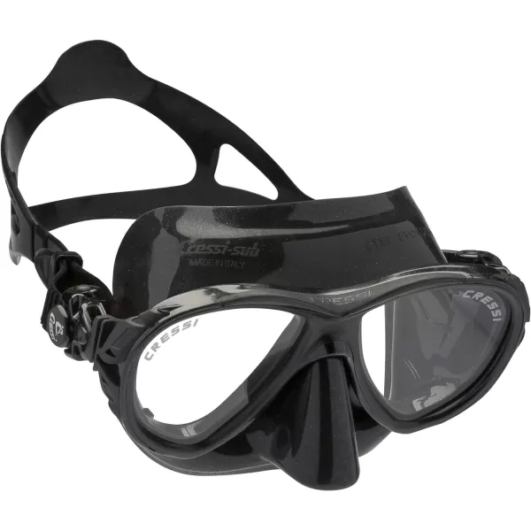 Cressi Scuba Diving Masks with Inclined Tear Drop Lenses for More Downward Visibility , Air and Eyes Evolution: Made in Italy